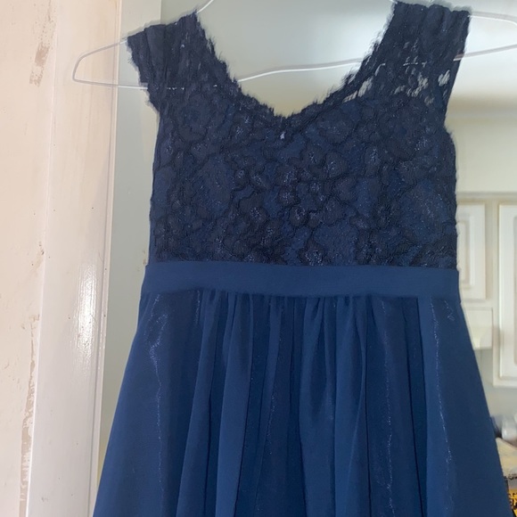 Beautiful navy blue dress party party sexy crazy cool - Picture 5 of 8